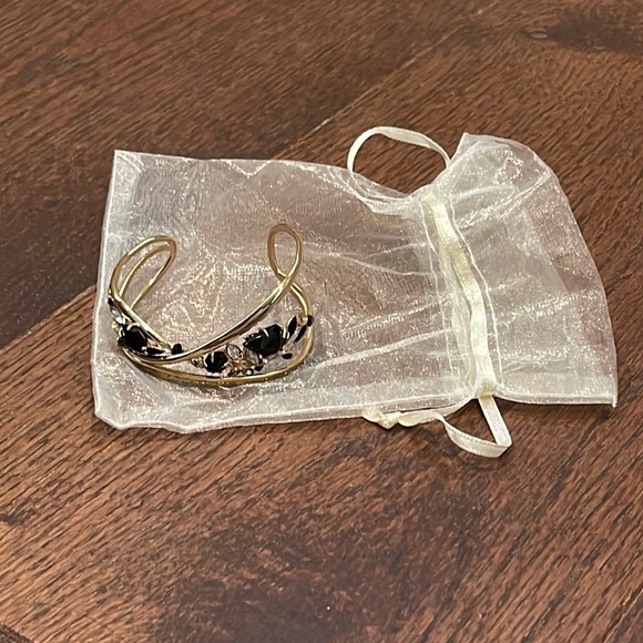 Alexis Bittar Gold Bracelet with Stones - Picture 2 of 7